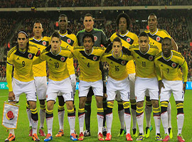 تیم های حاضر در جام جهانی 2018 روسیه-کلمبیا