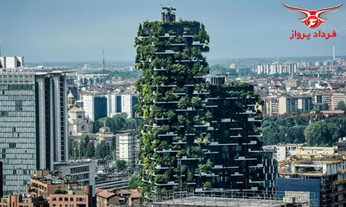 برج بسکو ورتیکاله Bosco Verticale، جنگل عمودی در میلان ایتالیا