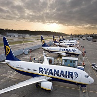 بودجه هواپیمایی Ryanair برای بازگرداندن 40٪ پروازها از ماه ژوئیه