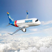 هواپیمایی کنگو دو Embraer E175s سفارش می دهد